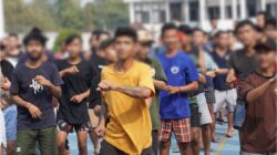 Kegiatan Senam Bagi Warga Binaan Rutan Kelas I Tangerang