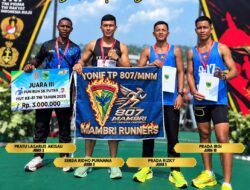 FUN RUN 5K PUTRA HUT TNI KE-81 — YONIF TP. 807 MENGHARUMKAN NAMA KESATUAN