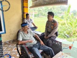 Bhabinkamtibmas Pekon Rata Agung Ajak Warga Bersama Jaga Kamtibmas