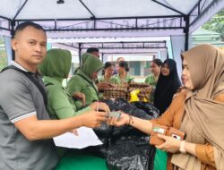 Semarak HUT ke-81 TNI, Kodim 1807/Sorong Selatan Gelar Bazar Murah untuk Masyarakat