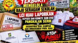 Laporkan ke Disdikpora dan Ombusdman, Kepsek Dan Komite UPT SDN 010 Pangkalan Serik Jelas Mengelola Baju Seragam Sekolah 