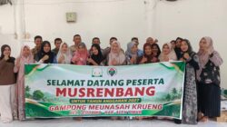 Musrenbang dan Rembuk Stunting Tahun Anggaran 2027 Desa Gampong Meunasah Krueng Prioritas Pembangunan dan Upaya Percepatan Penurunan Stunting