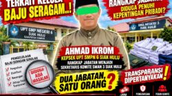 Ombudsman Usut Tuntas..! Ahmad Ikrom Sekretaris Komite SMAN 3 Siak Hulu Adalah Kepsek SMPN 6 Siak Hulu, Ada Apa di Komite..?