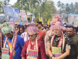 Dandim 1807/Sorsel Dampingi Danrem 181/PVT Hadiri Peresmian Gedung GKI Agape Waigo