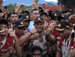 Dek Fadh Gembleng 510 Laskar Gerindra Aceh: Harus Berani dan Disiplin