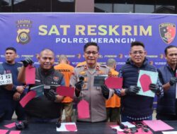 Polres Merangin Gelar Press Release, Ungkap Tindak Pidana Curanmor