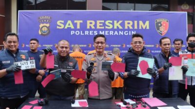 Polres Merangin Gelar Press Release, Ungkap Tindak Pidana Curanmor