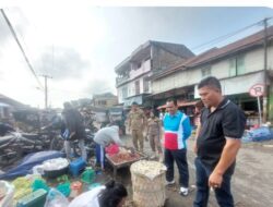 Penertiban Pasar Sidikalang Terus Berlanjut, PD Pasar Bersama Satpol PP dan Dishub Jaga Ketertiban
