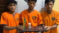Operasi Sarang Narkoba di Padang Bulan, Tiga Orang Diamankan Polisi Bersama Sabu dan Alat Hisap