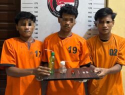 Operasi Sarang Narkoba di Padang Bulan, Tiga Orang Diamankan Polisi Bersama Sabu dan Alat Hisap