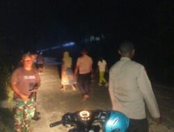 Anggota PNPB Bersama Pos Pol dan Koramil Padamkan Kebakaran di Distrik Moswaren