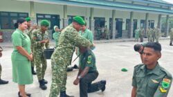 Kodim 1807/Sorong Selatan Gelar Laporan Korps Kenaikan Pangkat Bintara dan Tamtama Periode 1 Oktober 2026