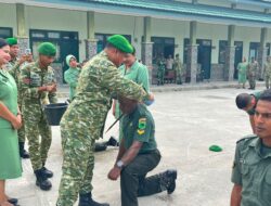 Kodim 1807/Sorong Selatan Gelar Laporan Korps Kenaikan Pangkat Bintara dan Tamtama Periode 1 Oktober 2026