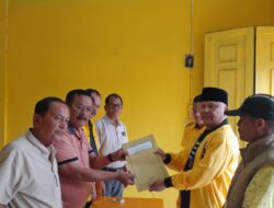 Sabam Sibarani Ambil Formulir, Petahana Masuk Penjaringan Ketua Golkar Dairi