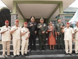 Bupati Sorong Selatan Hadiri Peringatan HUT TNI di Kodim 1807, Sekaligus Serahkan Hadiah Lomba PBB