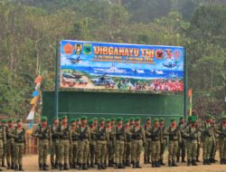 Komandan Yonif TP 807/MNM Pimpin HUT TNI ke-81, Bupati Sorong Selatan Hadiri & Serahkan Hadiah Lomba