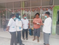 Pimpinan Puskesmas Moswaren Imbau Warga Gunakan Masker, Hindari Dampak Asap Kebakaran