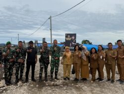 Dukung Ketahanan Pangan Nasional, Dinas Pertanian Dairi Evaluasi Sektor Pangan Yonif TP 908/Pertaki