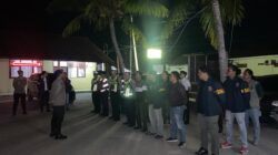 Amankan Malam Minggu, Pamenwas AKP Heru Prasetyo Pimpin KRYD Pleton Siaga Regu V Polres Pesisir Barat, Patroli Objek Vital dan Kawasan Wisata