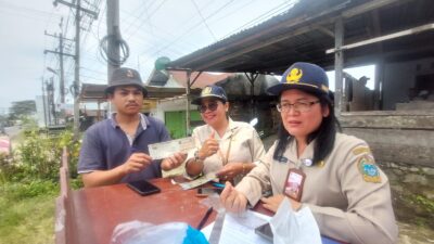 Razia Gabungan di Sidikalang, 10 Kendaraan Roda Dua Terjaring Pemeriksaan Pajak