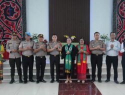 Kapolres Asahan AKBP Adi Dharma Pramudhita Gelar Minggu Kasih di Gereja GMI Maranatha Kisaran