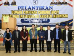 DPC PIKI Samosir Dilantik, Bupati Vandiko Ajak Perkuat Sinergi dan Jaga Karakter Kekristenan