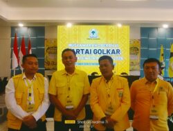 Tomson Manurung Terpilih Aklamasi sebagai Ketua DPD pada Musda VI Partai Golkar Toba